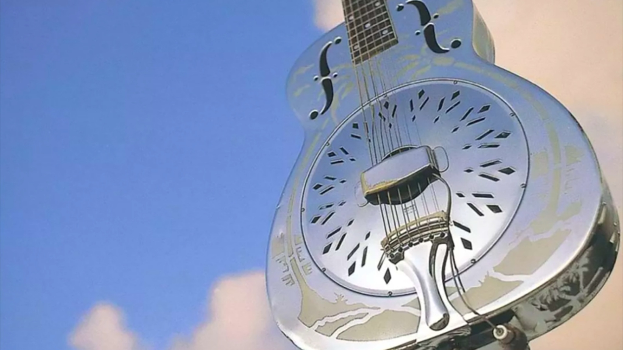 Knopfler’s guitar = god mode.
