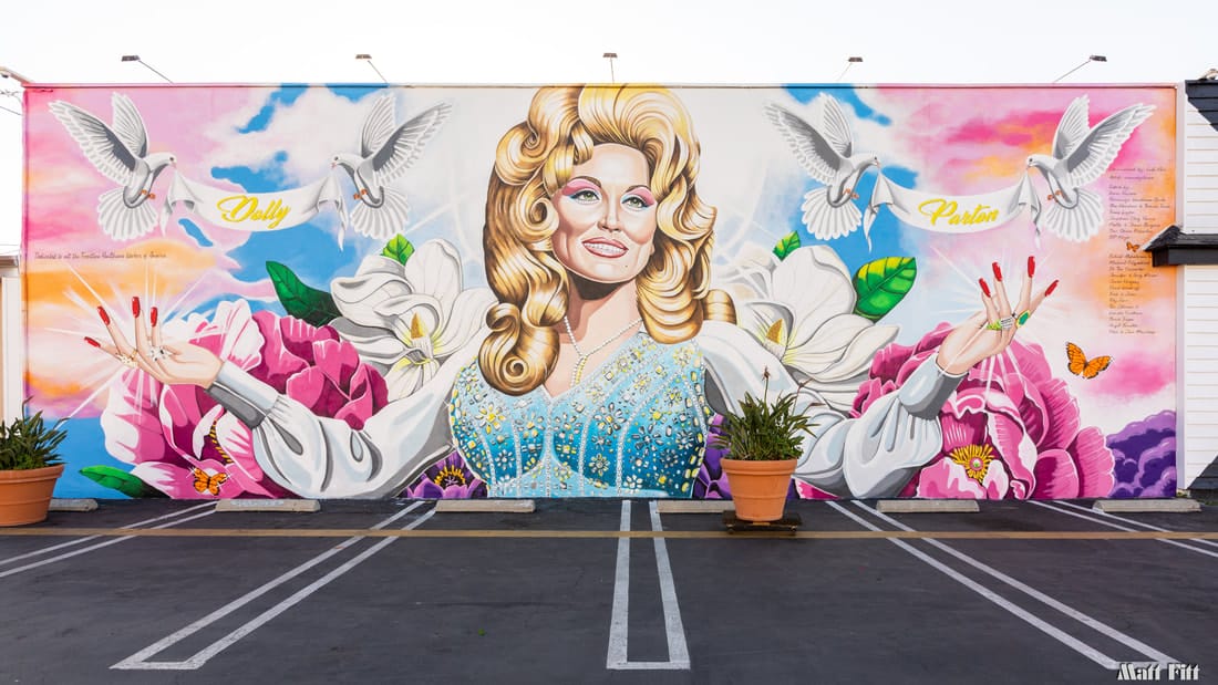 Dolly Parton: The Patron Saint of Graffiti