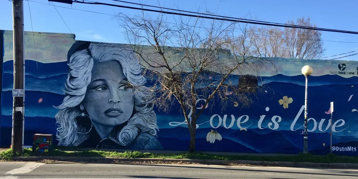 Dolly Parton: The Patron Saint of Graffiti