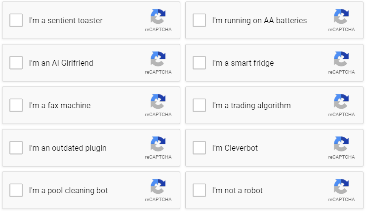 Increasingly irritating CAPTCHAs