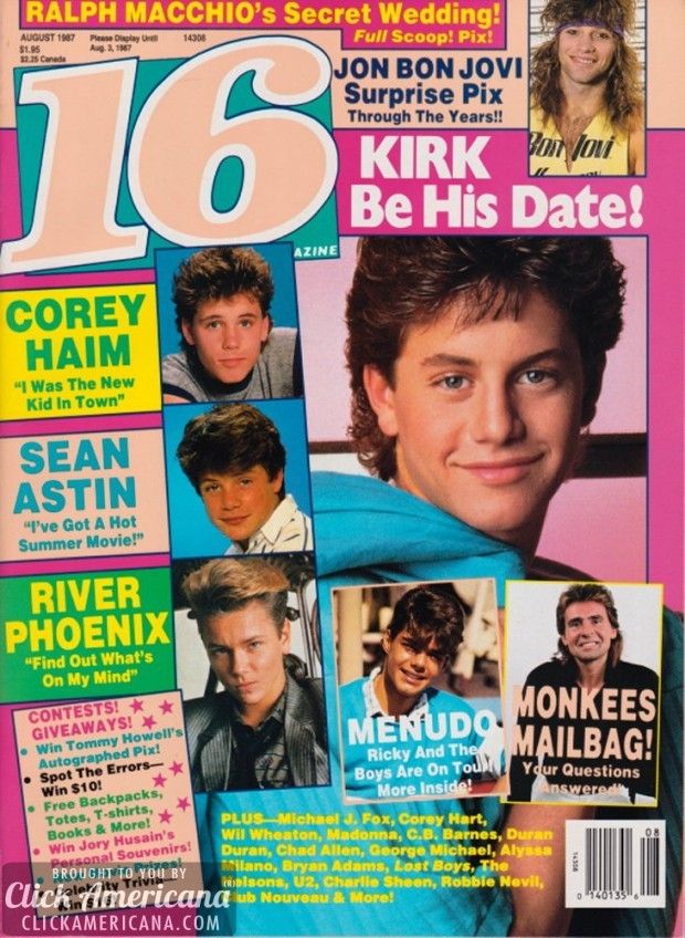 16 magazine cover 1980s 5