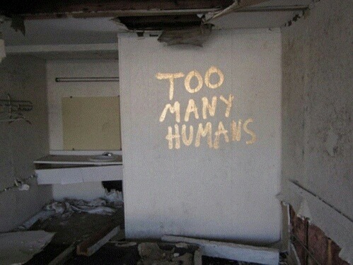 too many humans