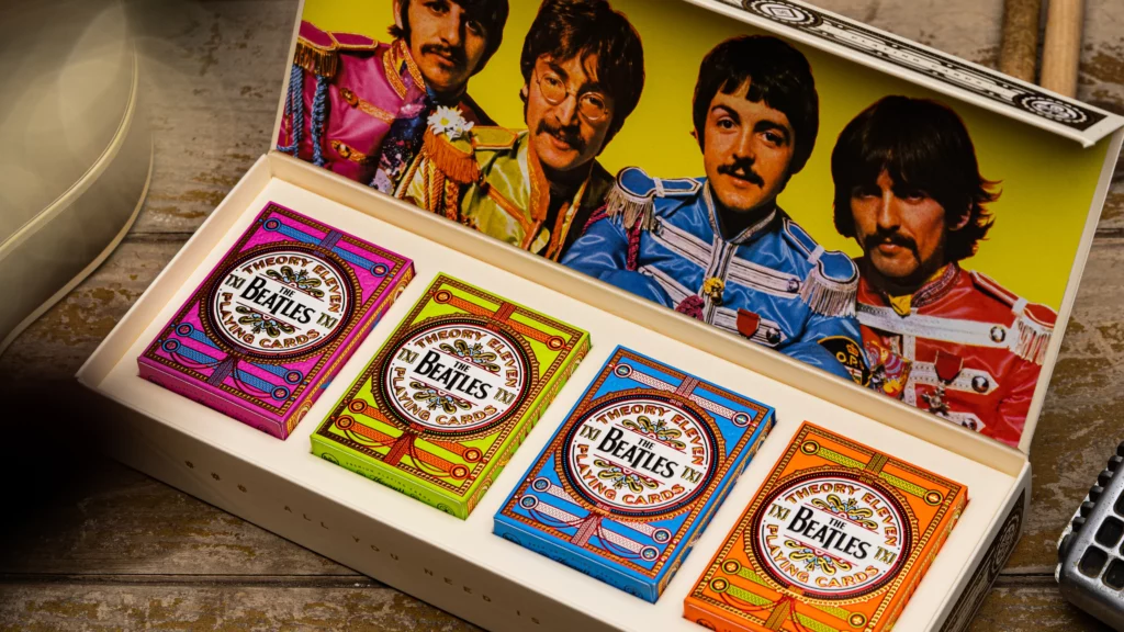 Beatles Playing Cards