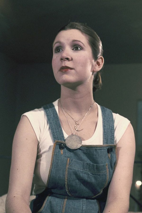 carrie fisher hair style for star wars test