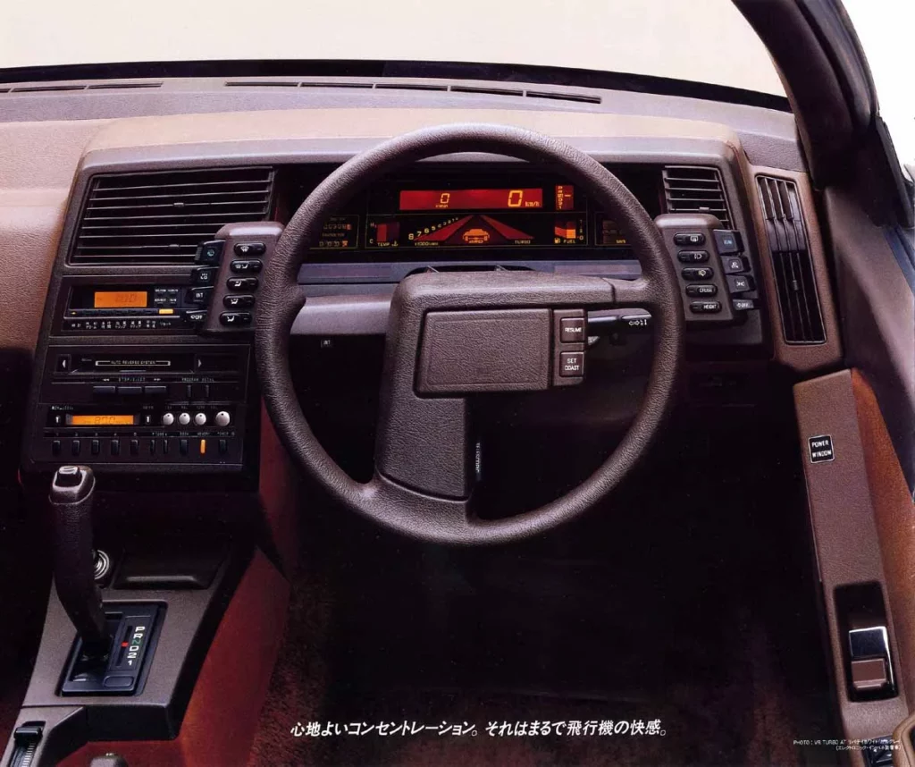 1985 Subaru XT Turbo digital dash