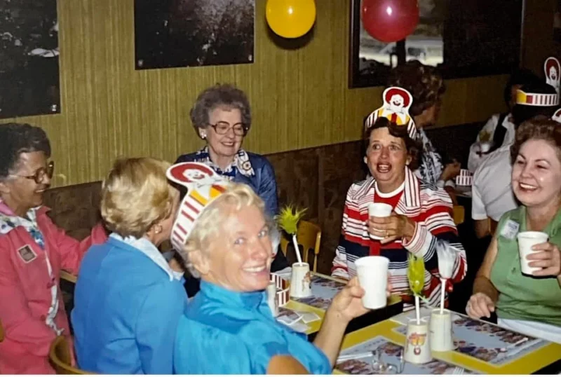 Mid 70s employee party at McDonalds somewhere in California 7