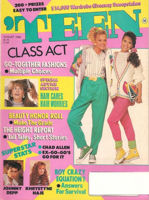 teen magazine from 1980s 12
