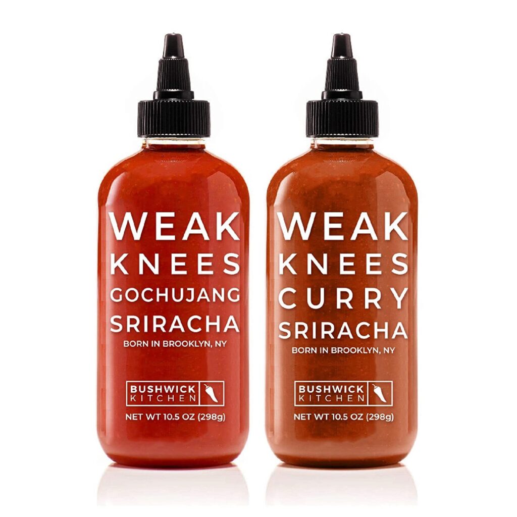 weak knees sriracha sauces