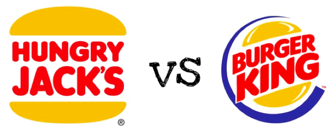 Burger King vs Hungry Jacks
